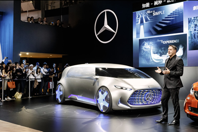 Mercedes Benz Vision Tokyo Autonomous Driving Hydrogen Fuel Cell Vehicle